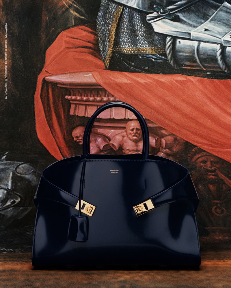 Ferragamo's Fall 2023 Campaign Is Adorned With Masterpieces | Hypebeast