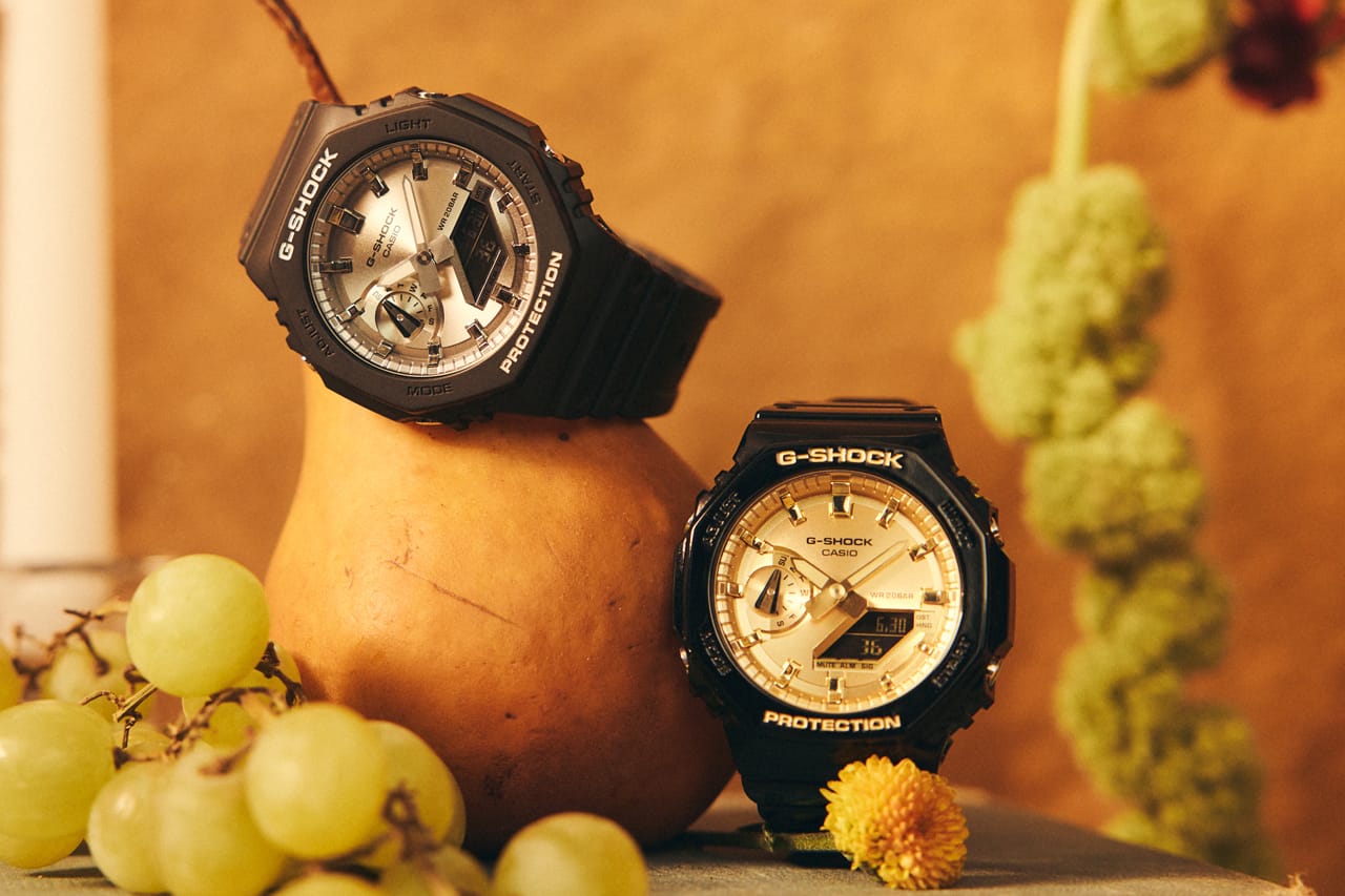 G-SHOCK Launches Gold and Silver GA-2100 Models | Hypebeast