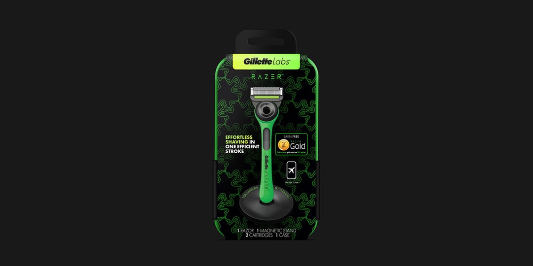 Target Gillette Razer Razor Twitter Gillette and Razer Limited Edition Razor Collection | Hypebeast