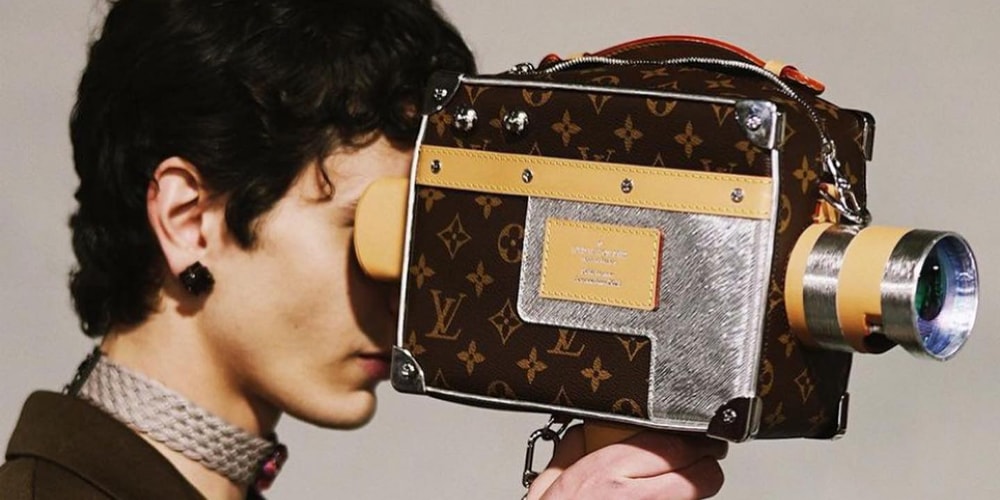 Сумка для фотоаппарата Louis Vuitton FW23, разработанная KidSuper, на самом деле представляет собой полнофункциональную камеру