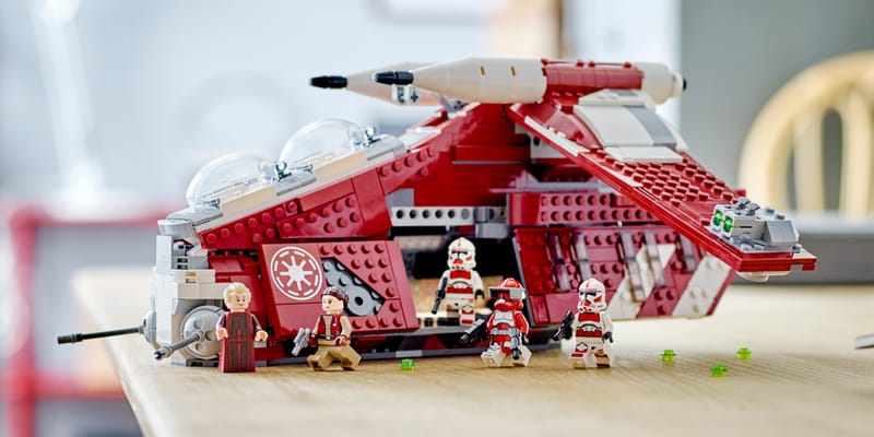 Lego star wars clone best sale wars gunship