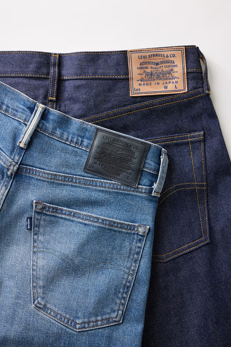 Levi's 501 original japanese denim outlet jeans