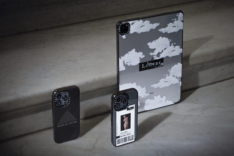 CASETiFY Louvre iPhone 14 MagSafe Clear Case with Ring Stand