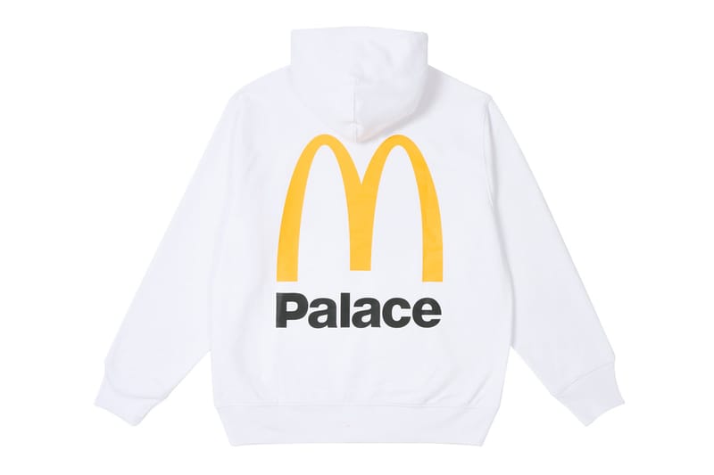 Palace/McDonald's/パーカー/Lサイズ/海外限定/ブラック Palace x McDonald's Hoodie Mens M Pullover Sweatshirt Heavyweight