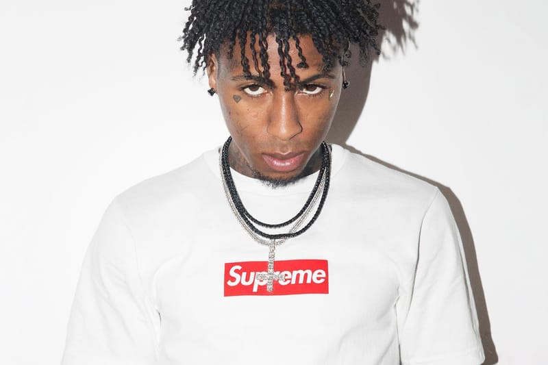 Supreme best sale shirt boys