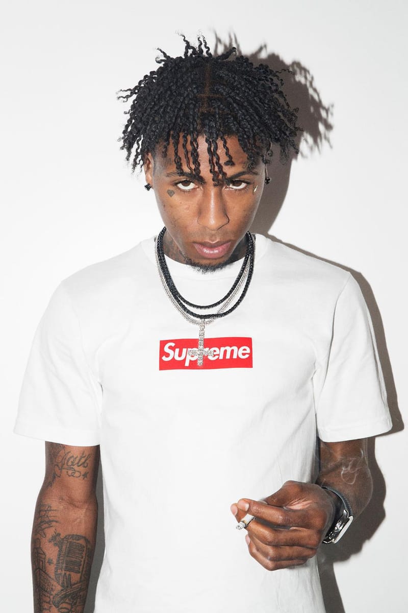 スクエアリーフ」 Supreme NBA Youngboy Tee - トップス