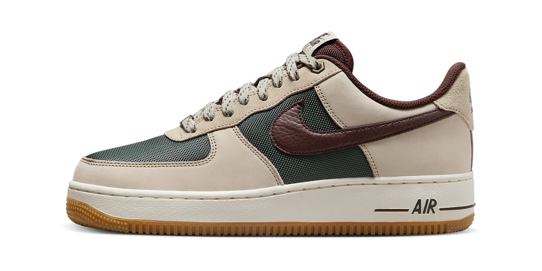 Земляные тона покрывают этот Nike Air Force 1 Low