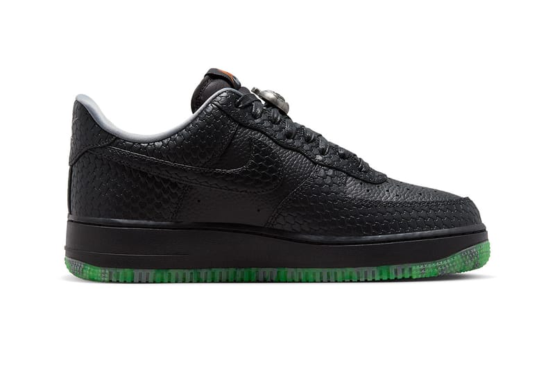 Nike air force deals black snakeskin