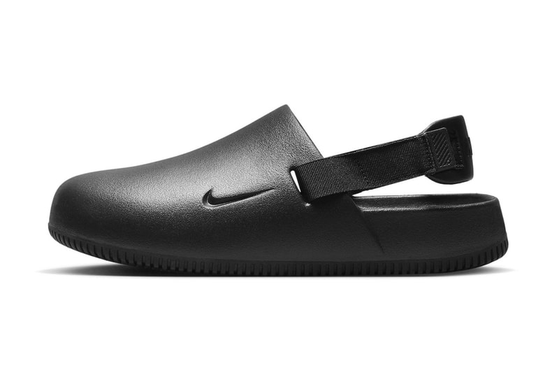 Nike Debuts the Calm Mule in “Black” | Sneakers Cartel