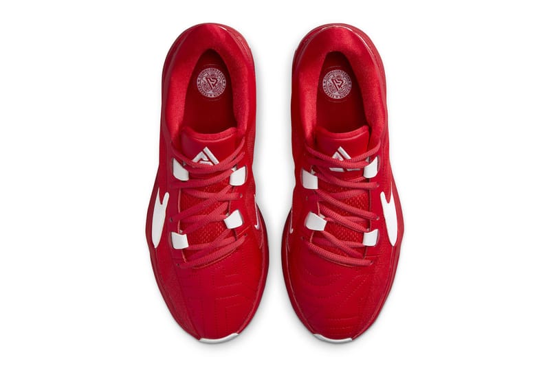 Giannis antetokounmpo shoes on sale red