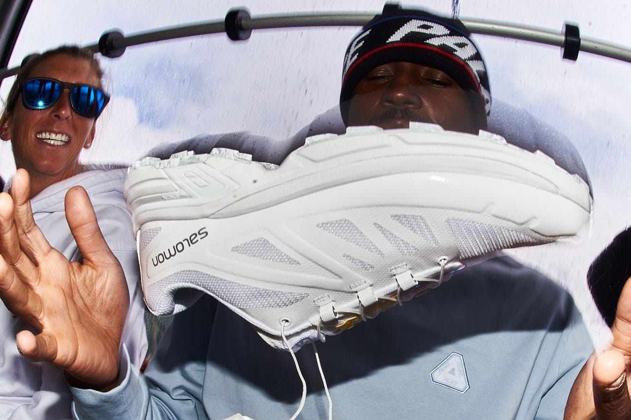 Palace and Salomon XT-Wings 2 White Black Release Date | Hypebeast