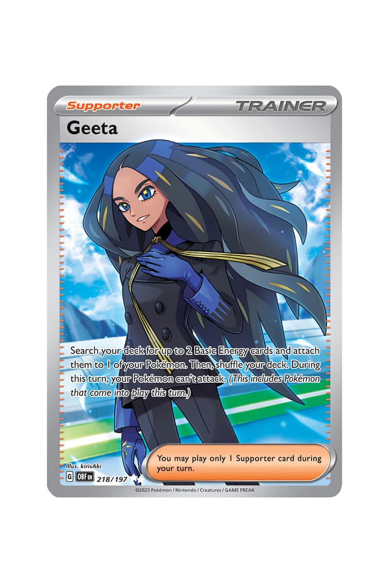 Pokémon TCG: Obsidian Flames Illustration Rare Card List | Hypebeast