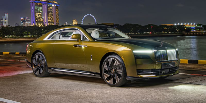 Rolls Royce Spectre Southeast Asia Debut Singapore | Hypebeast