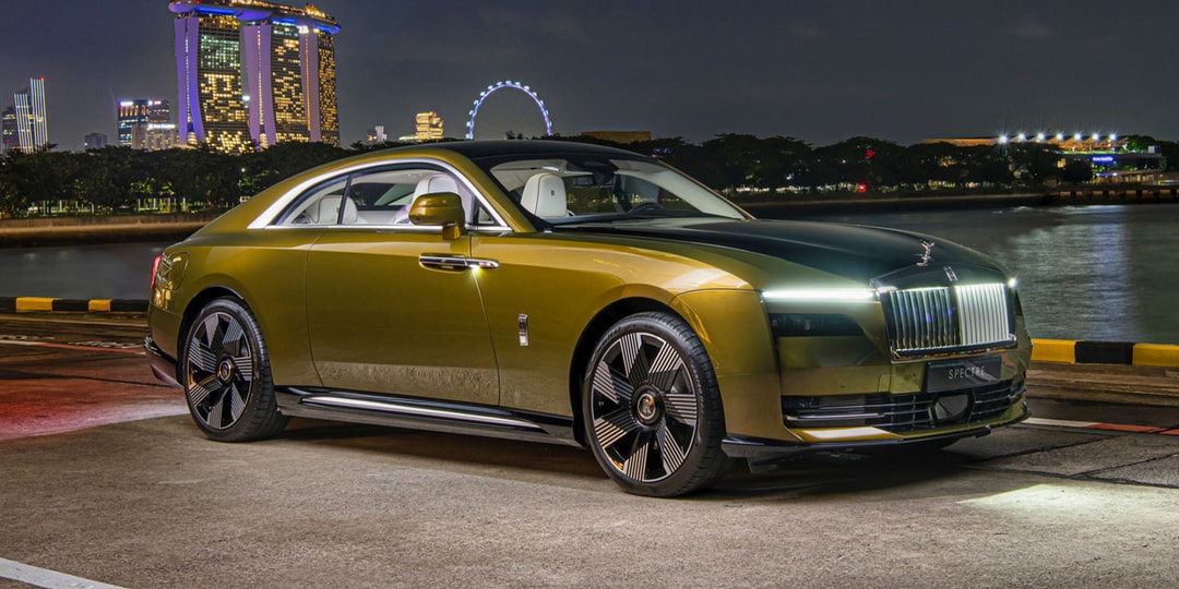 Rolls-Royce Spectre дебютирует в Юго-Восточной Азии в Сингапуре
