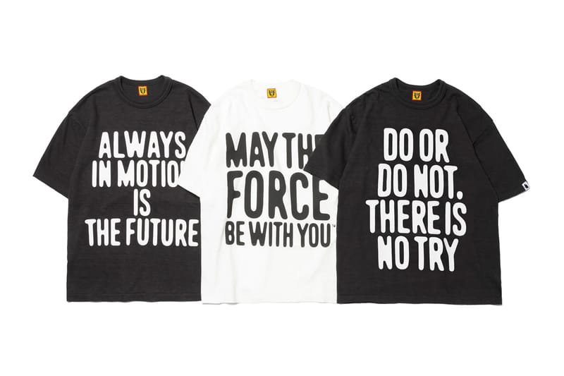 Star Wars Yoda HUMAN MADE Quote Tees Release Date