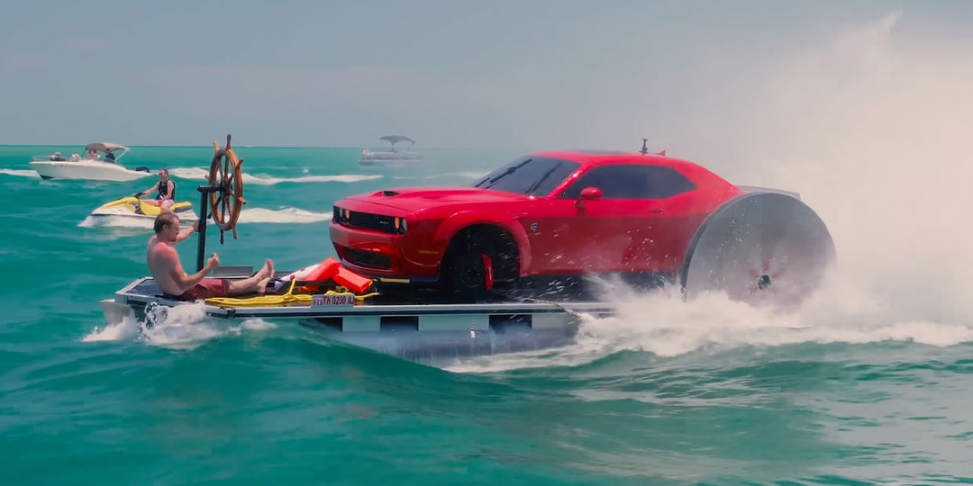 WhistlinDiesel Dodge Challenger Hellcat Boat | Hypebeast