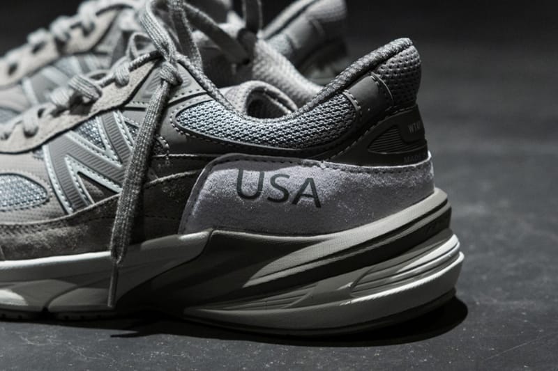 WTAPS × NEW BALANCE M990 V6 GRAY-