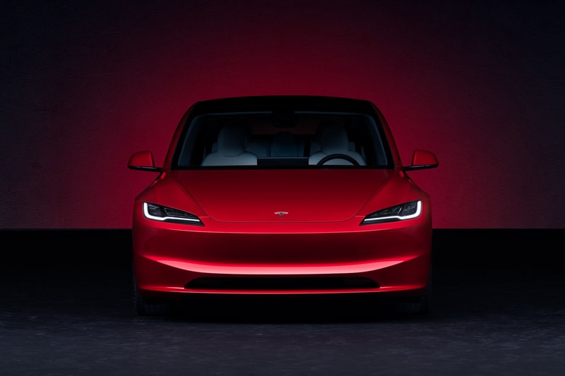 The 2024 Tesla Model 3 Turns Sleek With a Refreshed Design Hypebeast