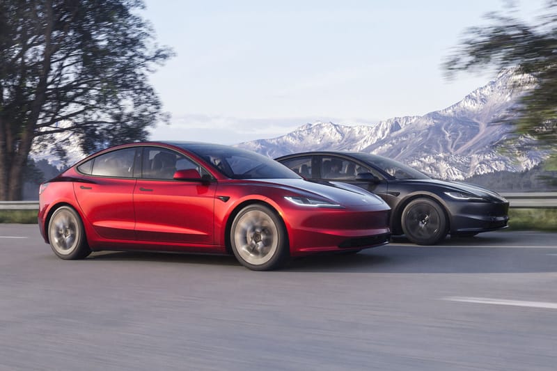 The 2024 Tesla Model 3 Turns Sleek With A Refreshed Design | Hypebeast