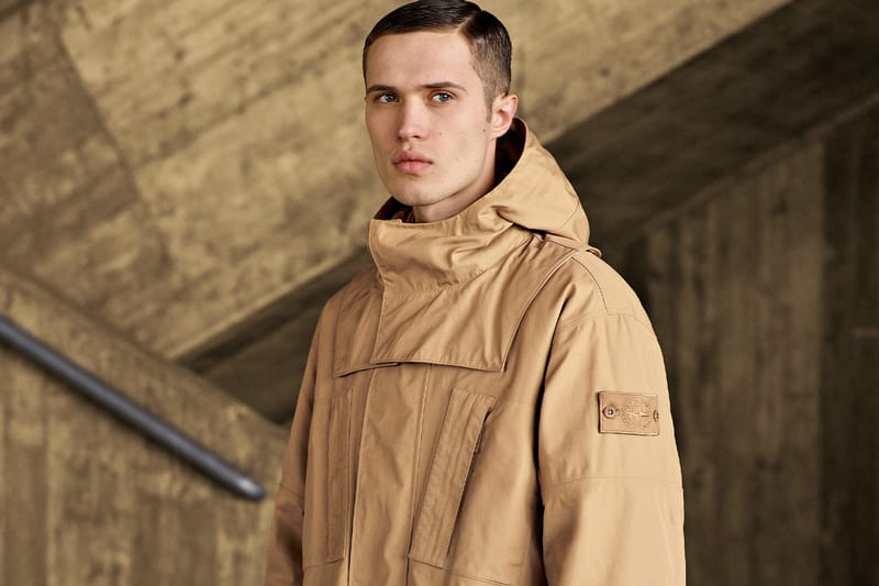 Stone island ghost shop collection hooded parka jacket