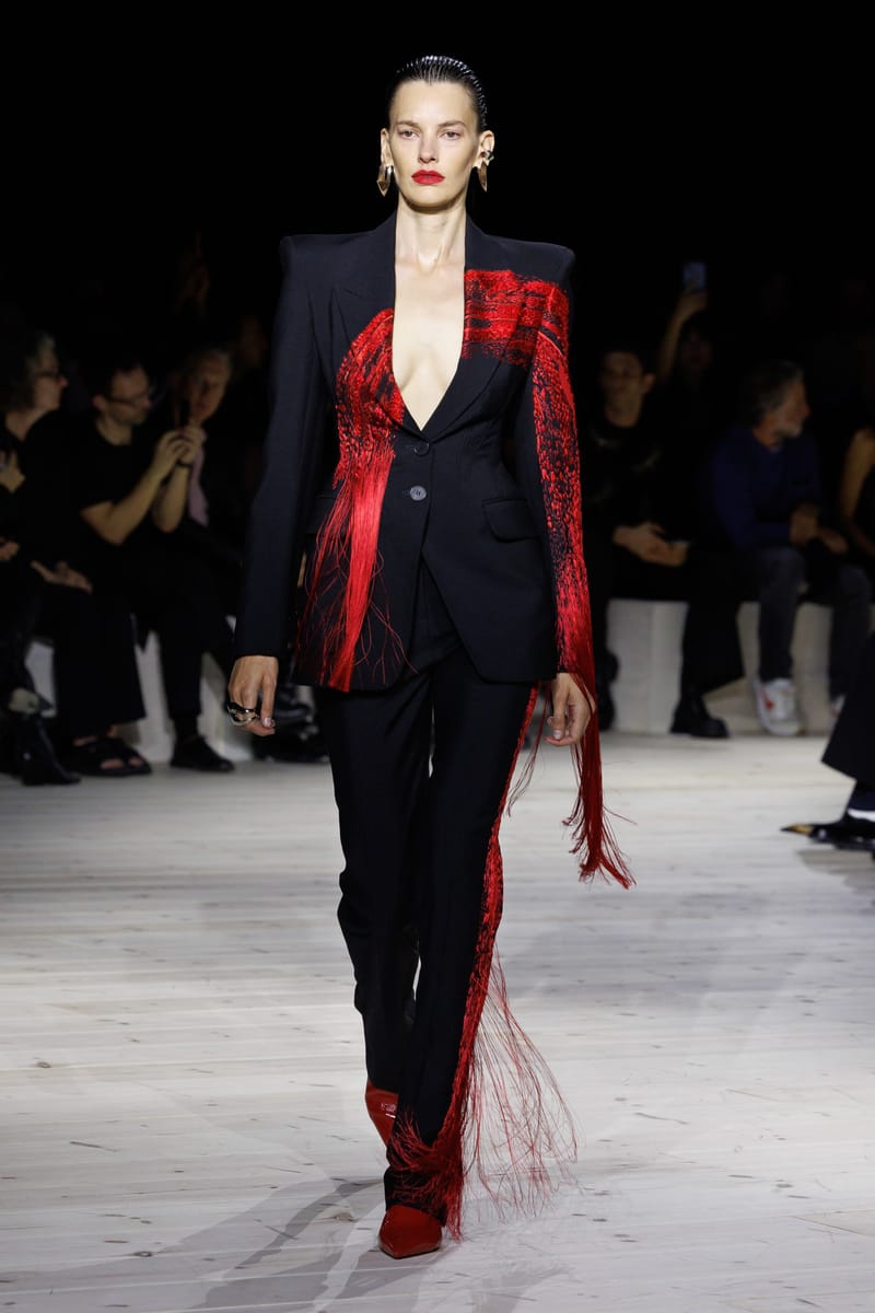 Alexander McQueen Spring Summer 2024 at Paris Fashion Week Hypebeast