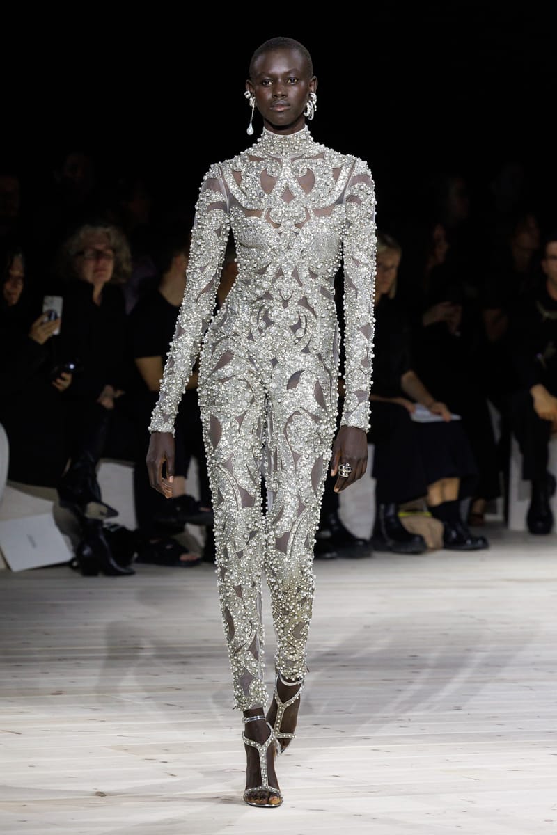 Alexander McQueen Spring Summer 2024 at Paris Fashion Week Hypebeast