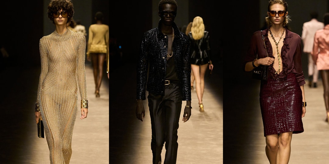 Tom Ford возвращается к своей сексуальной гладкости в сезоне SS24