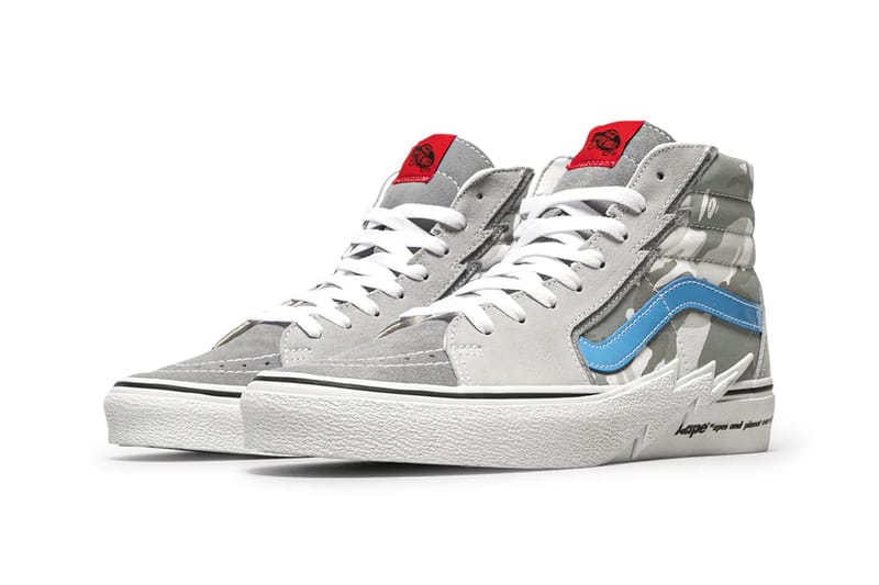 AAPE Vans Sk8-Hi Authentic Bolt Release Date | Hypebeast