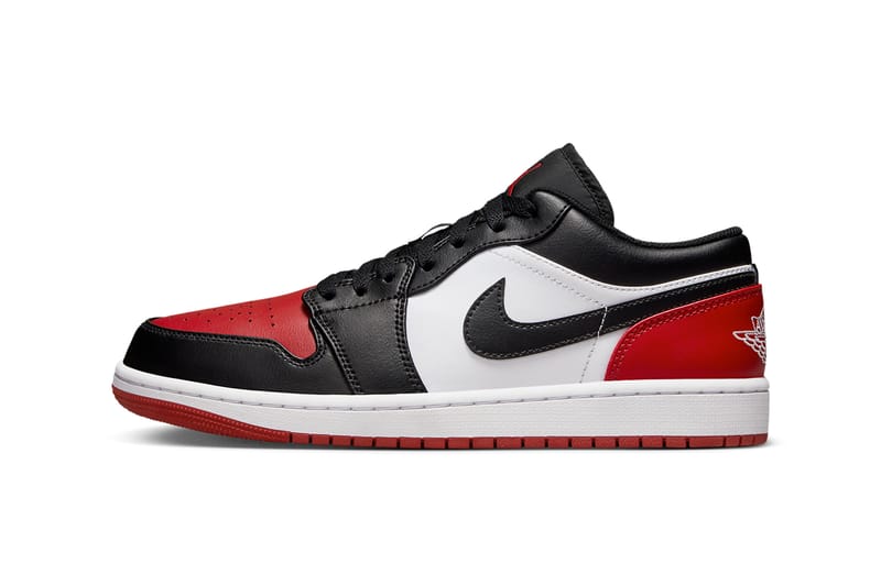 ２セット以上購入で、おまけ１本 NIKE Air Jordan 1 Low “Bred Toe” 2 ...