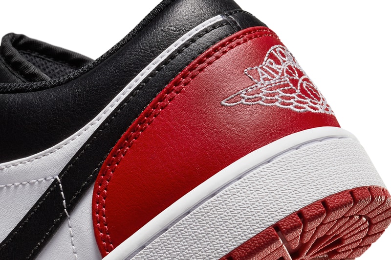 Air Jordan 1 Low Bred Toe 553558-161 Release Info | Hypebeast