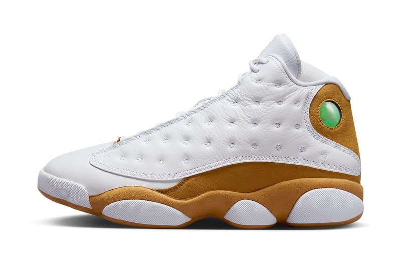 Air jordan 13 white best sale and purple