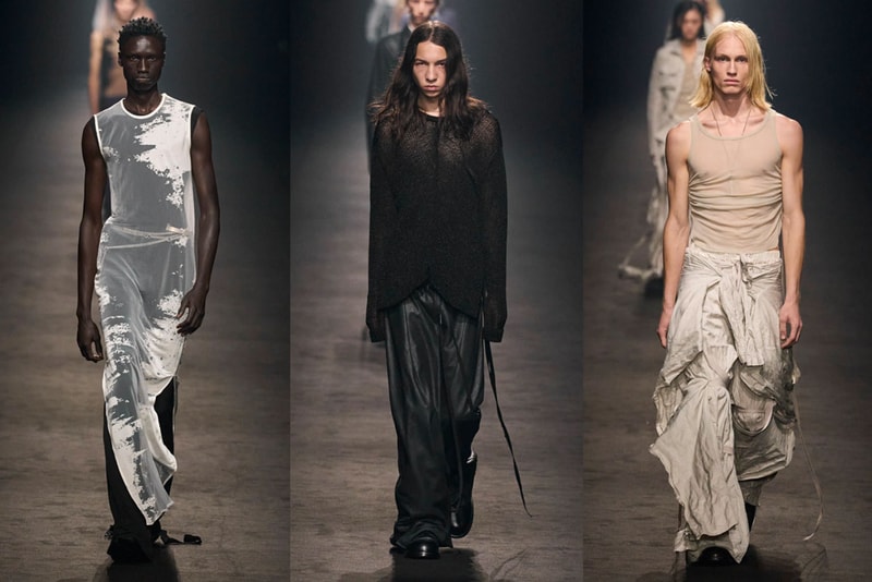 Ann Demeulemeester SS24 Is Unabashedly Grunge