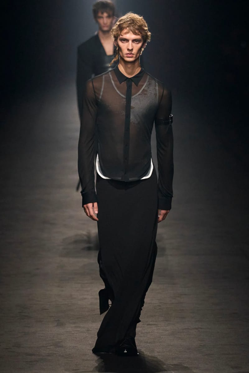 Ann Demeulemeester Spring Summer 2024 Collection Hypebeast   Ann Demeulemeester Ss24 Spring Summer 2024 Collection Paris Fashion Week Runway 5 