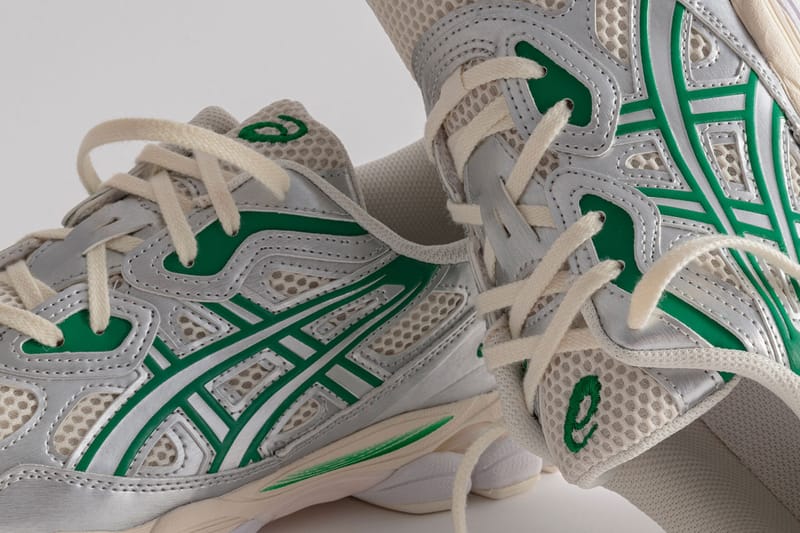 Asics shop gel green