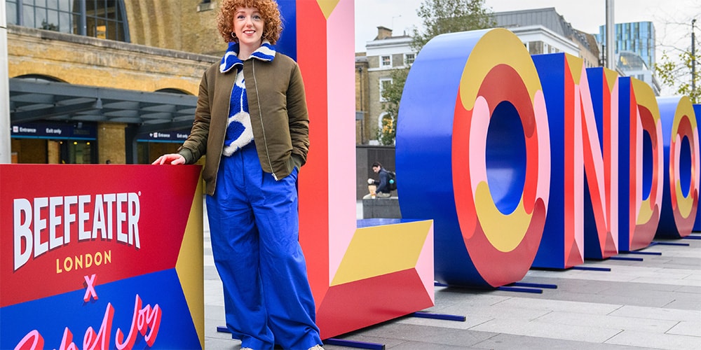Джин Beefeater запускает инсталляцию возле Кингс-Кросс Сент-Панкрас, прославляющую творческий дух Лондона