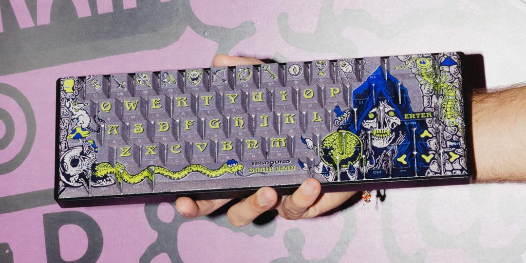 Brain Dead Taps Higround для клавиатуры и коврика для мыши в стиле Dungeon Crawler