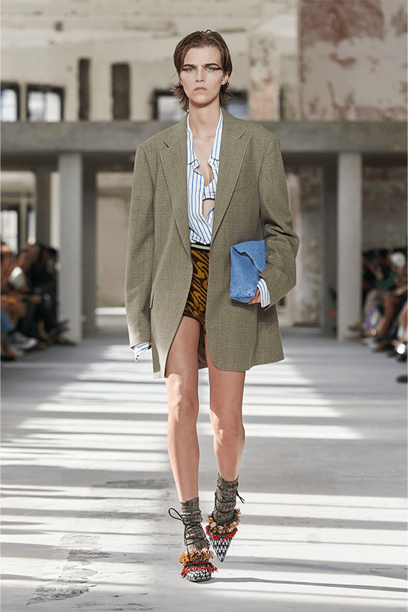 【美品】2024 春夏　DRIES VAN NOTEN スカート Dries Van Noten Spring/Summer 2024 at Paris Fashion Week