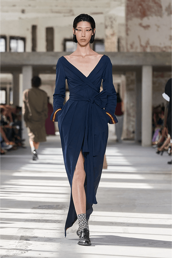 【美品】2024 春夏　DRIES VAN NOTEN スカート 美品】2024 春夏 DRIES VAN NOTEN スカート