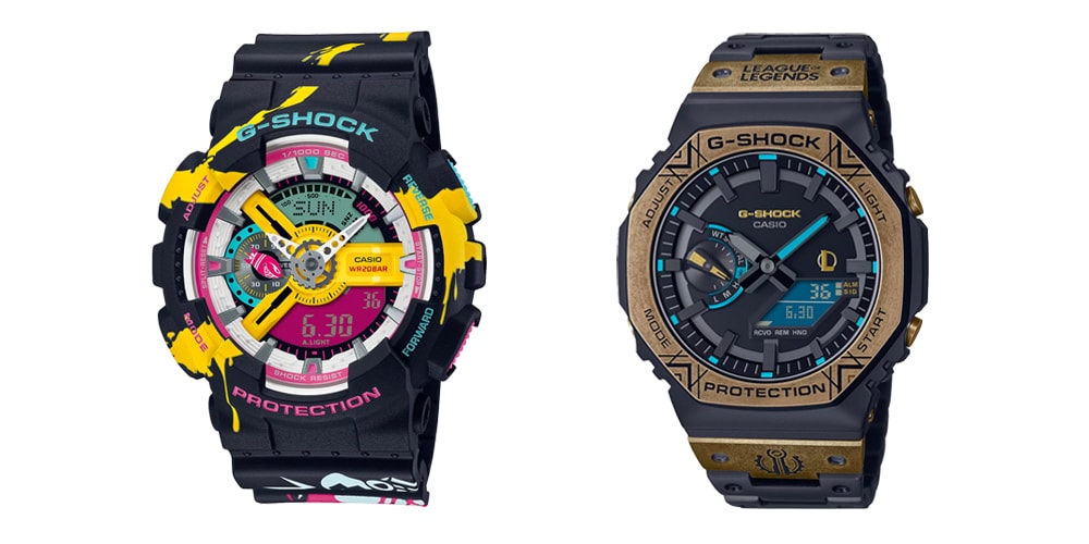GSHOCK x League of Legends Collaboration
