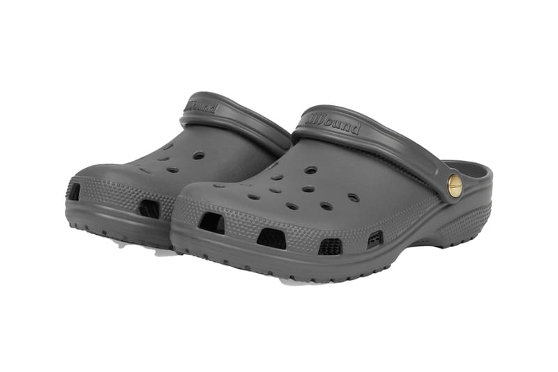 Grey store winter crocs