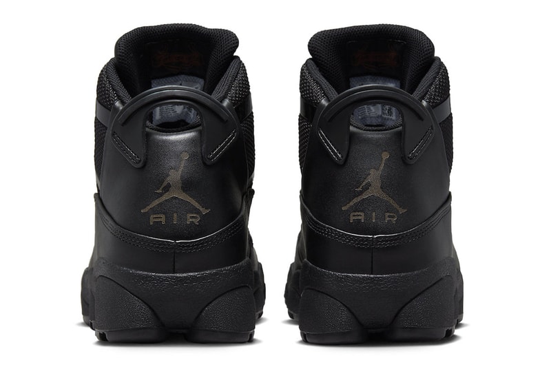 Jordan 6 Rings Winterized Surfaces in All-Black | Hypebeast