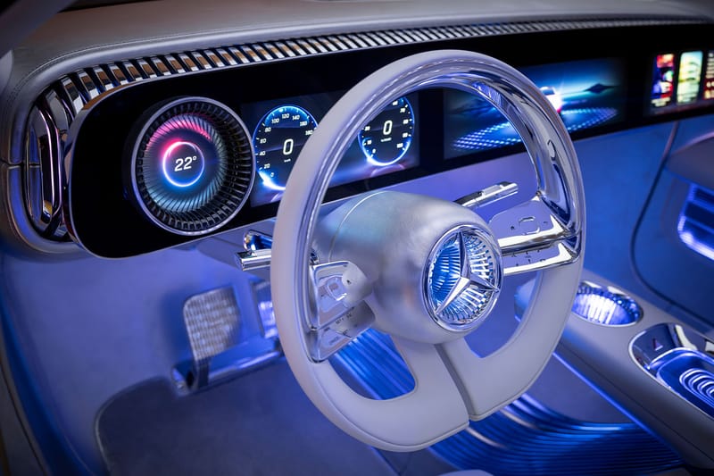 Mercedes electric online concept