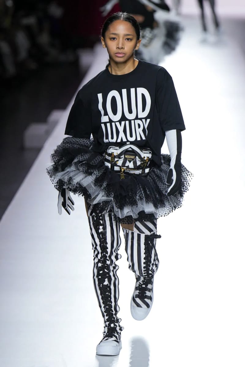 Moschino milan discount fashion week