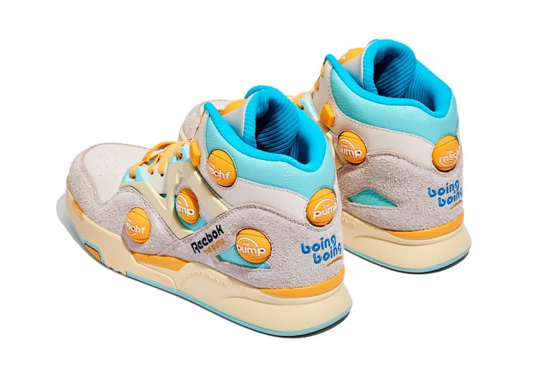 Reebok pump omni 2024 lite blue orange