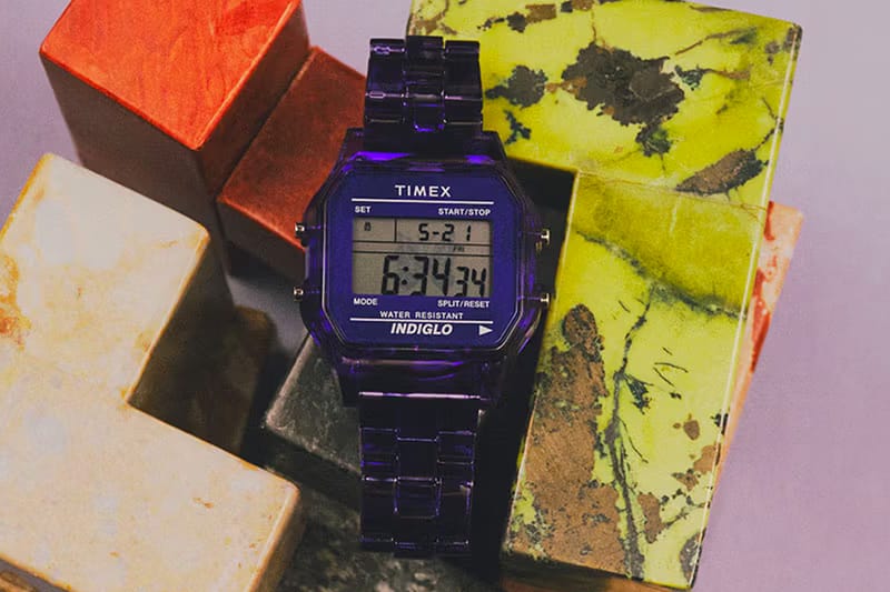 NEEDLES BEAMS BOY TIMEX Classic Digital Watch | Hypebeast