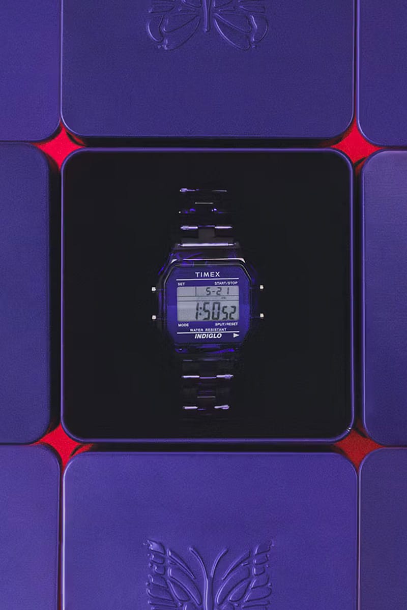 NEEDLES BEAMS BOY TIMEX Classic Digital Watch | Hypebeast