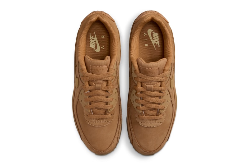 air max 90 wheat black