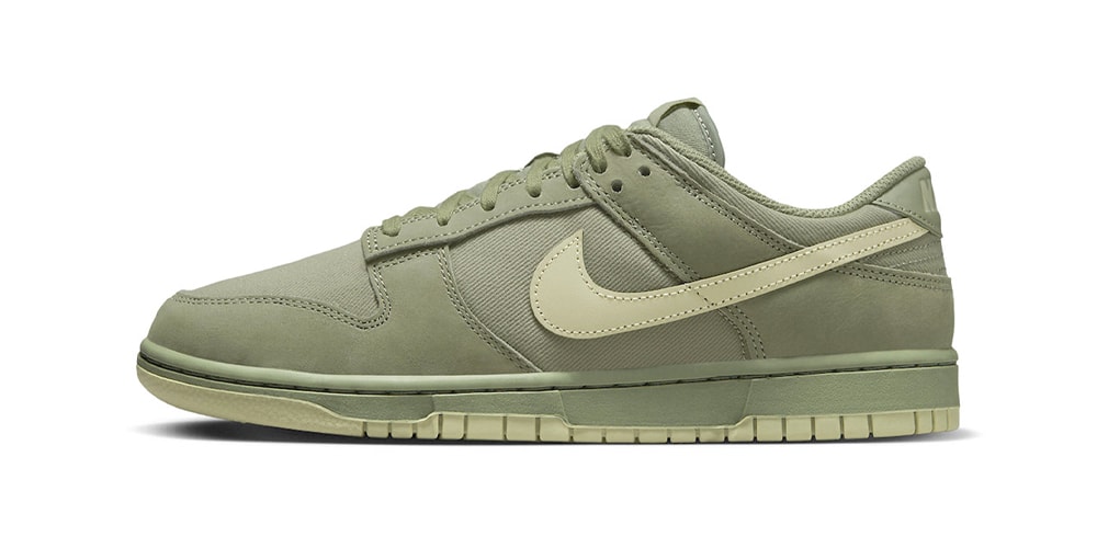 Nike представляет Dunk Low в тонах «Oil Green» и «Burgundy Crush».