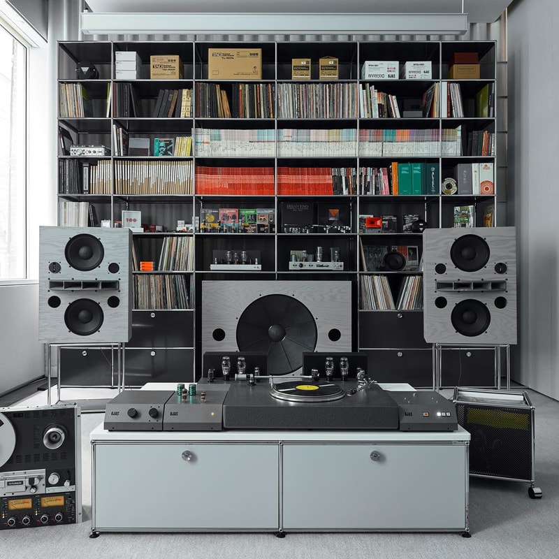 OJAS x USM Modular Furniture Listening Room Hypebeast