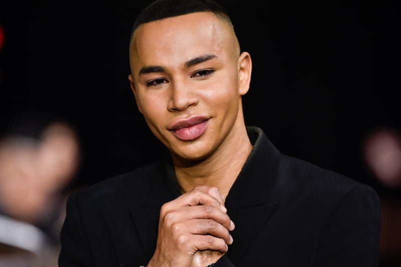 Olivier rousteing discount before balmain